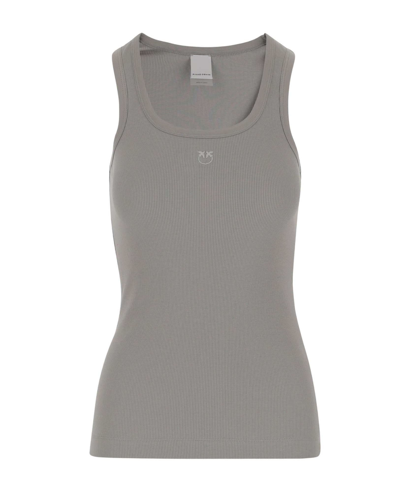 PINKO LOGO BUCKLE TANK TOP