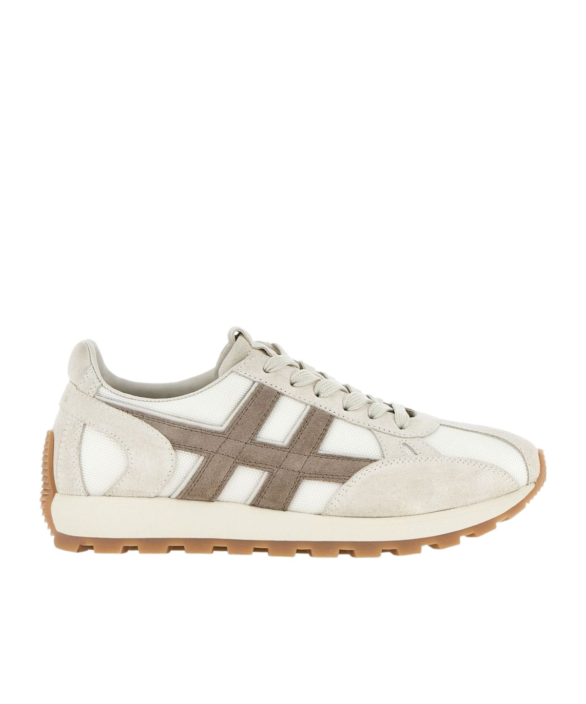 Hogan Men's 86er Suede And Mesh Sneakers In White