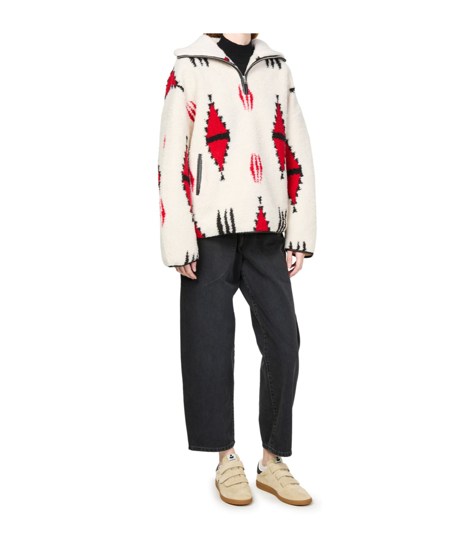 Isabel Marant Étoile Jacket Isabel Marant Etoile Woman Color Ecru In Pink