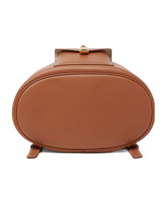 Loro Piana Extra Drawstring Backpack L27 In Warm Tan/sun Gold
