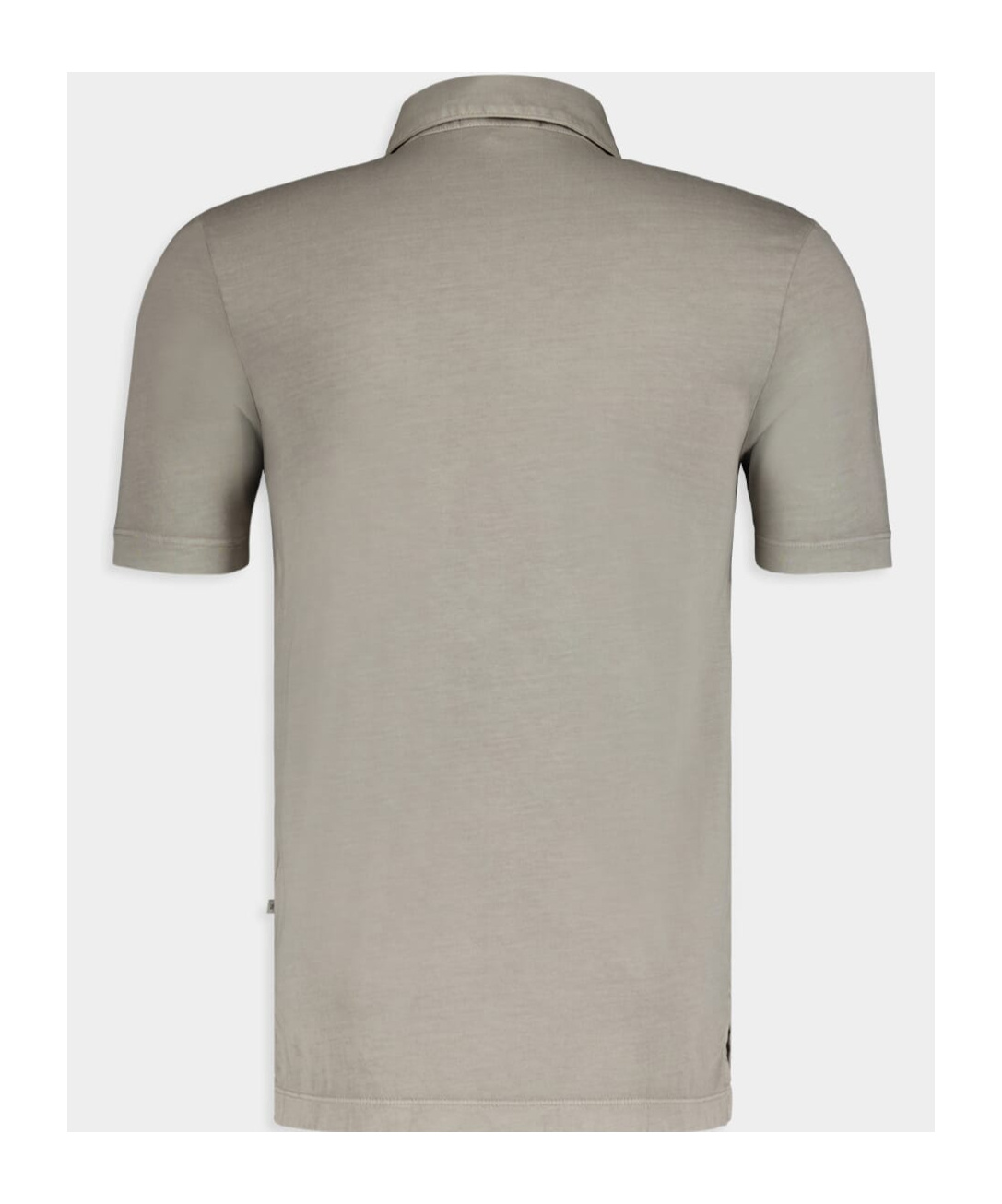 James Perse Short-sleeve Supima-cotton Polo Shirt In Gray