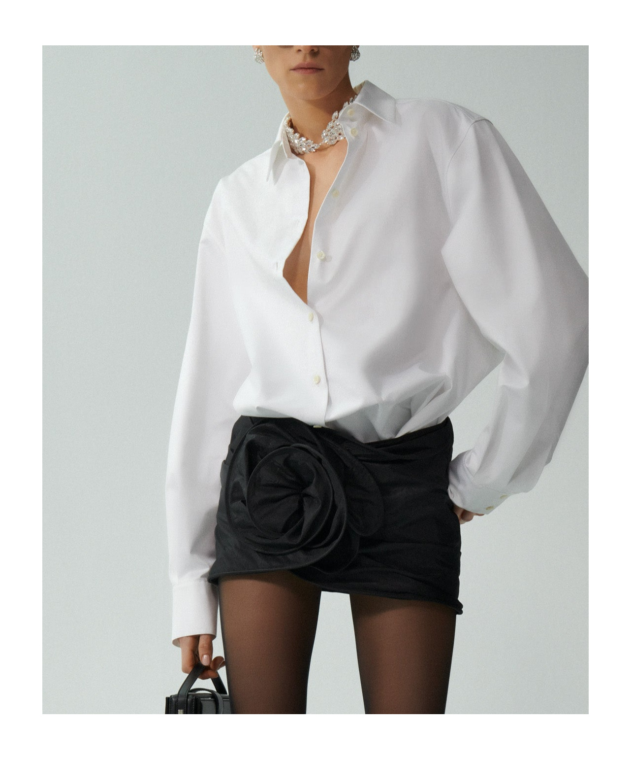 Magda Butrym Button-down Shirt In White