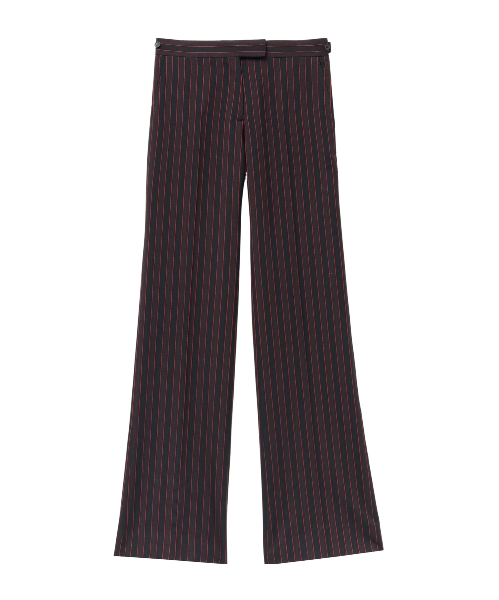 ALEXANDER MCQUEEN ALEXANDER MCQUEEN PINSTRIPED LOW-RISE TROUSERS