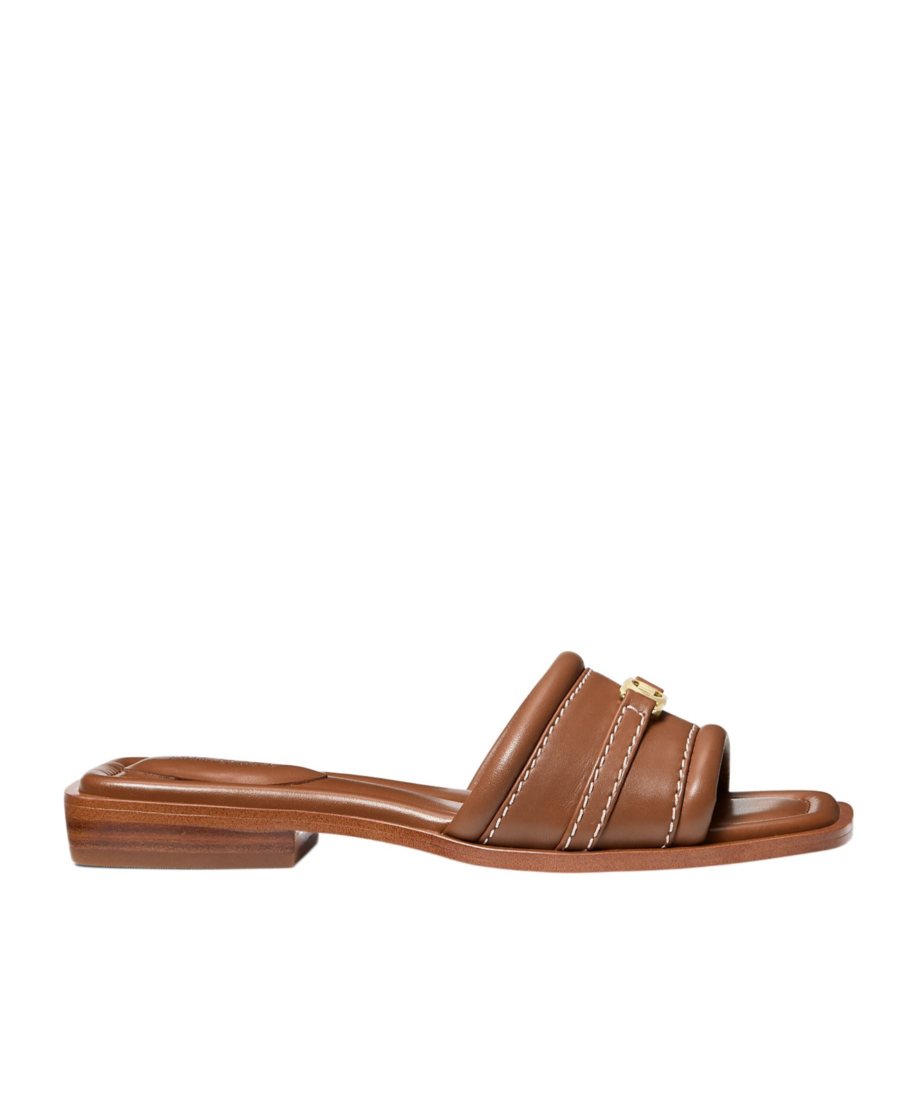 Michael Kors Mandy Slippers In Brown
