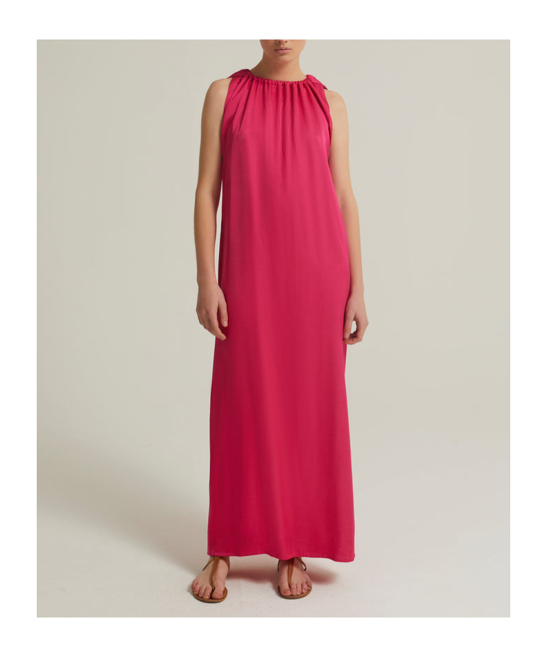 Yves Salomon Sleeveless Dress In Pink