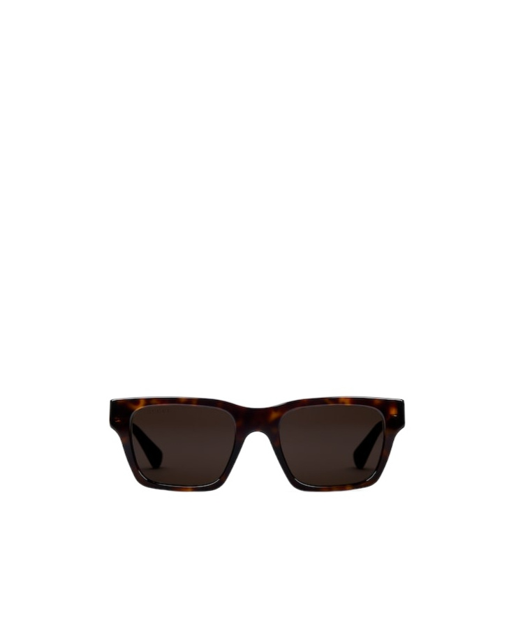 Rectangular frame sunglasses