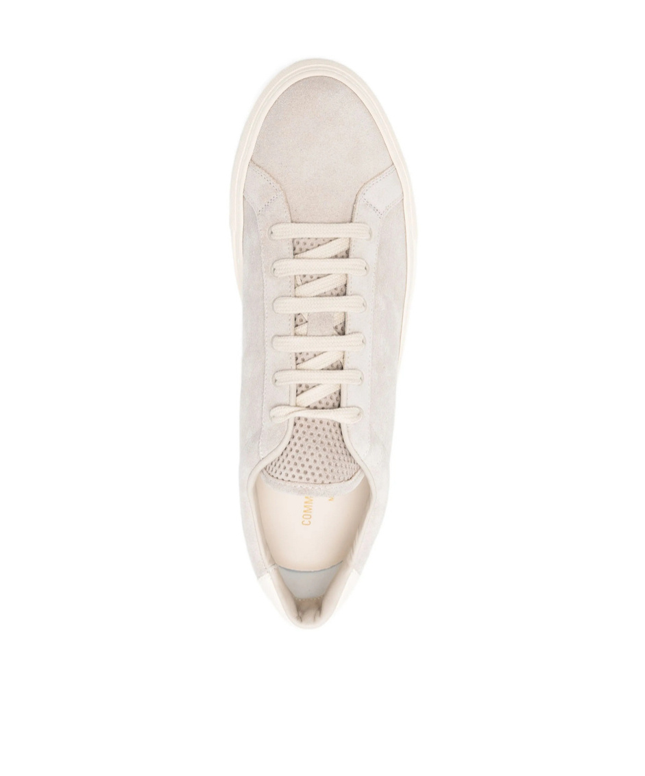 Common Projects Retro Round Toe Sneakers In White
