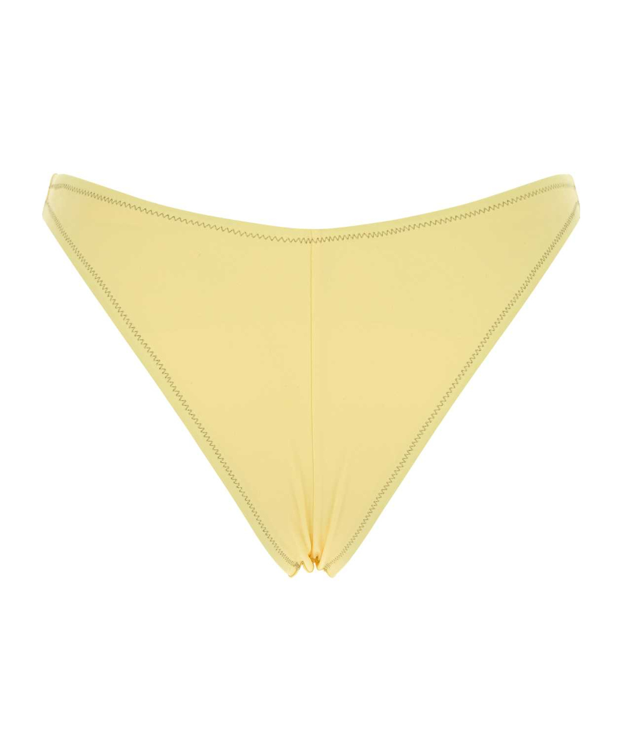 Reina Olga Stretch Nylon Brigitte Bikini Bottom Low-rise In Yellow
