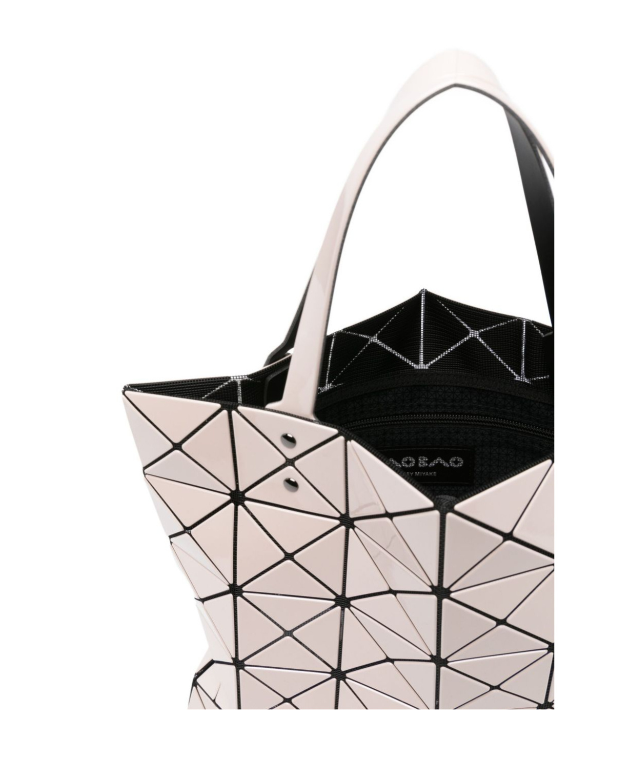 Bao Bao Issey Miyake Lucent Geometric-pattern Tote Bag In Pink