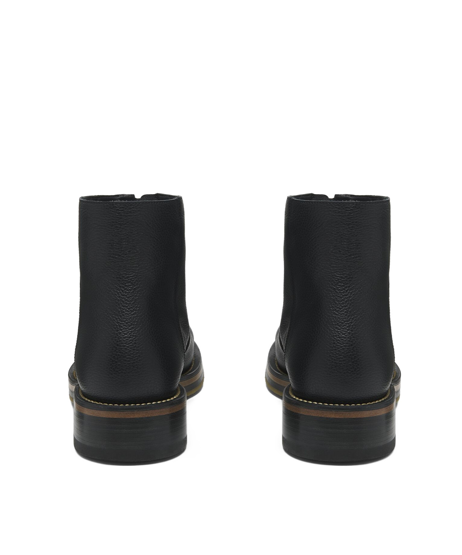 Alexander Mcqueen Chunky Sole Round Toe Studded Ankle Boots In Black
