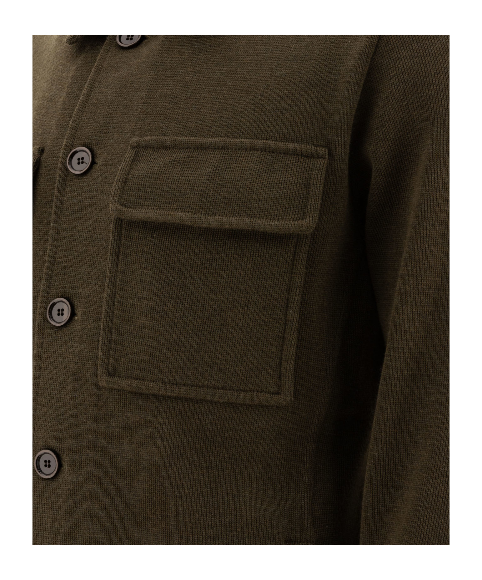 Lardini Virgin Wool Cardigan In Black