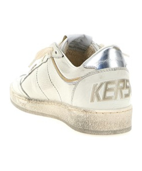 Golden Goose Star Detail Sneakers With Contrast Heel In White