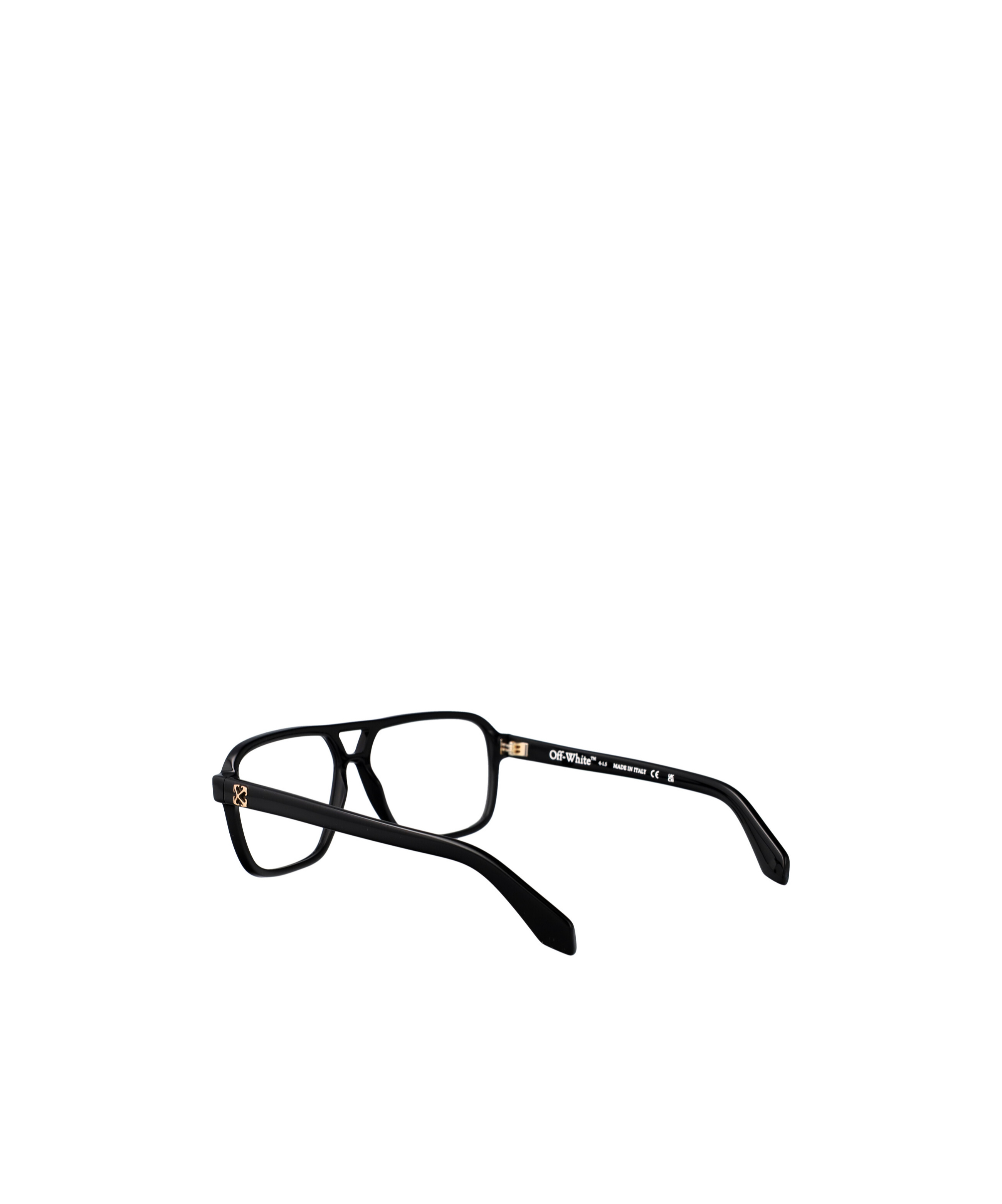 Off-white Optical Style 46 Square-frame Glasses In Black