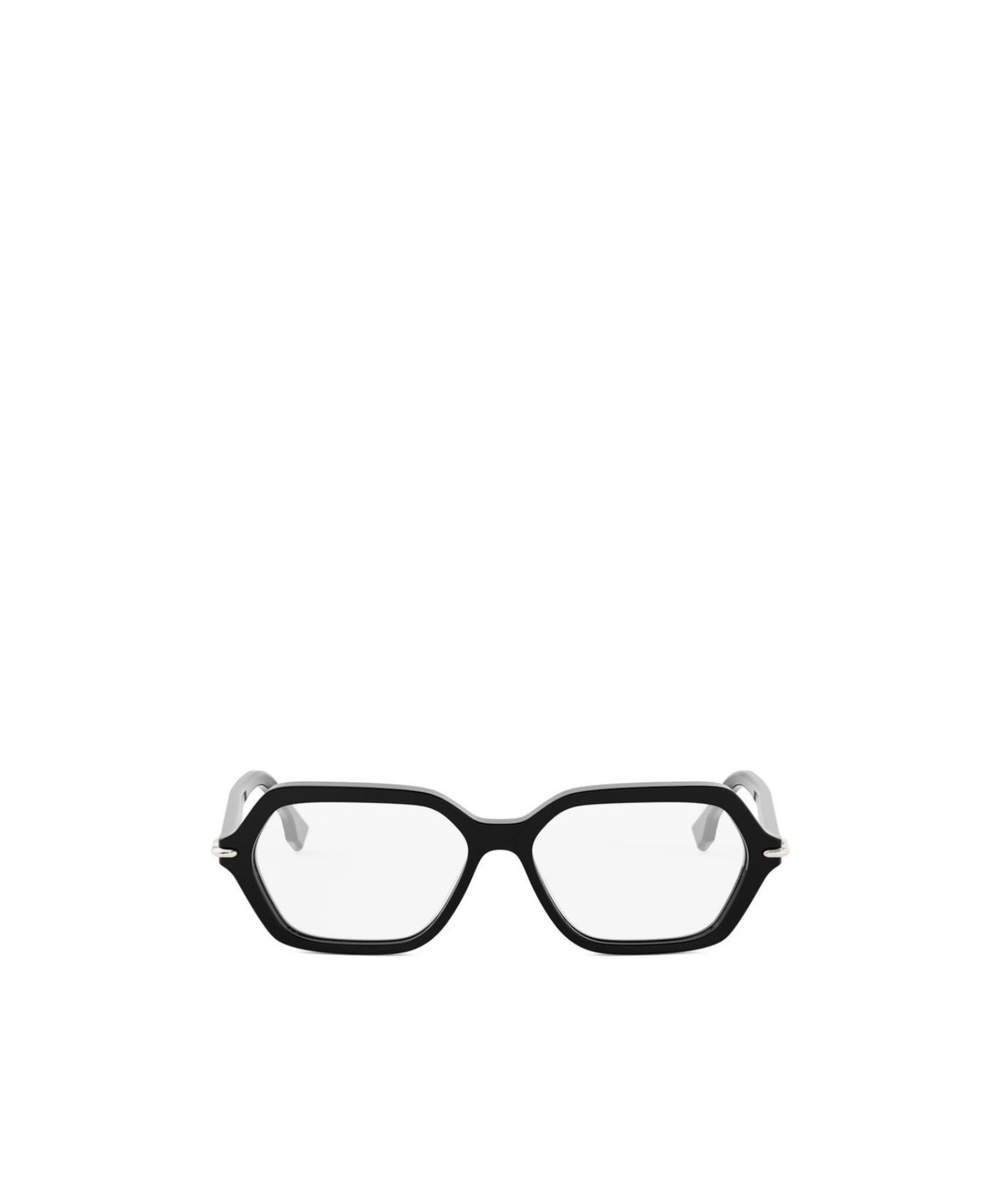 Fendi Geometric Flat Mirror In Black