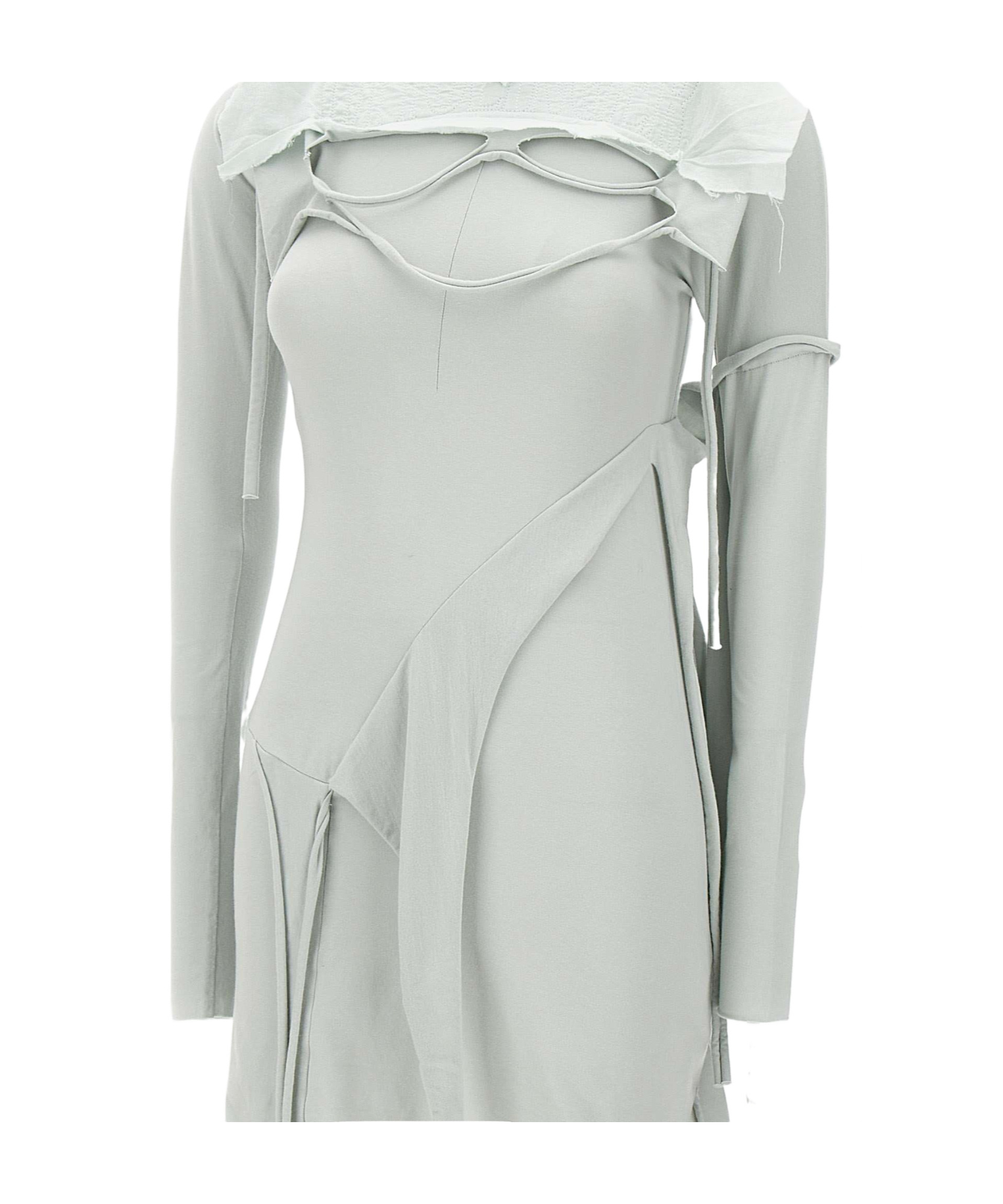 Ottolinger Long-sleeved Dress In White