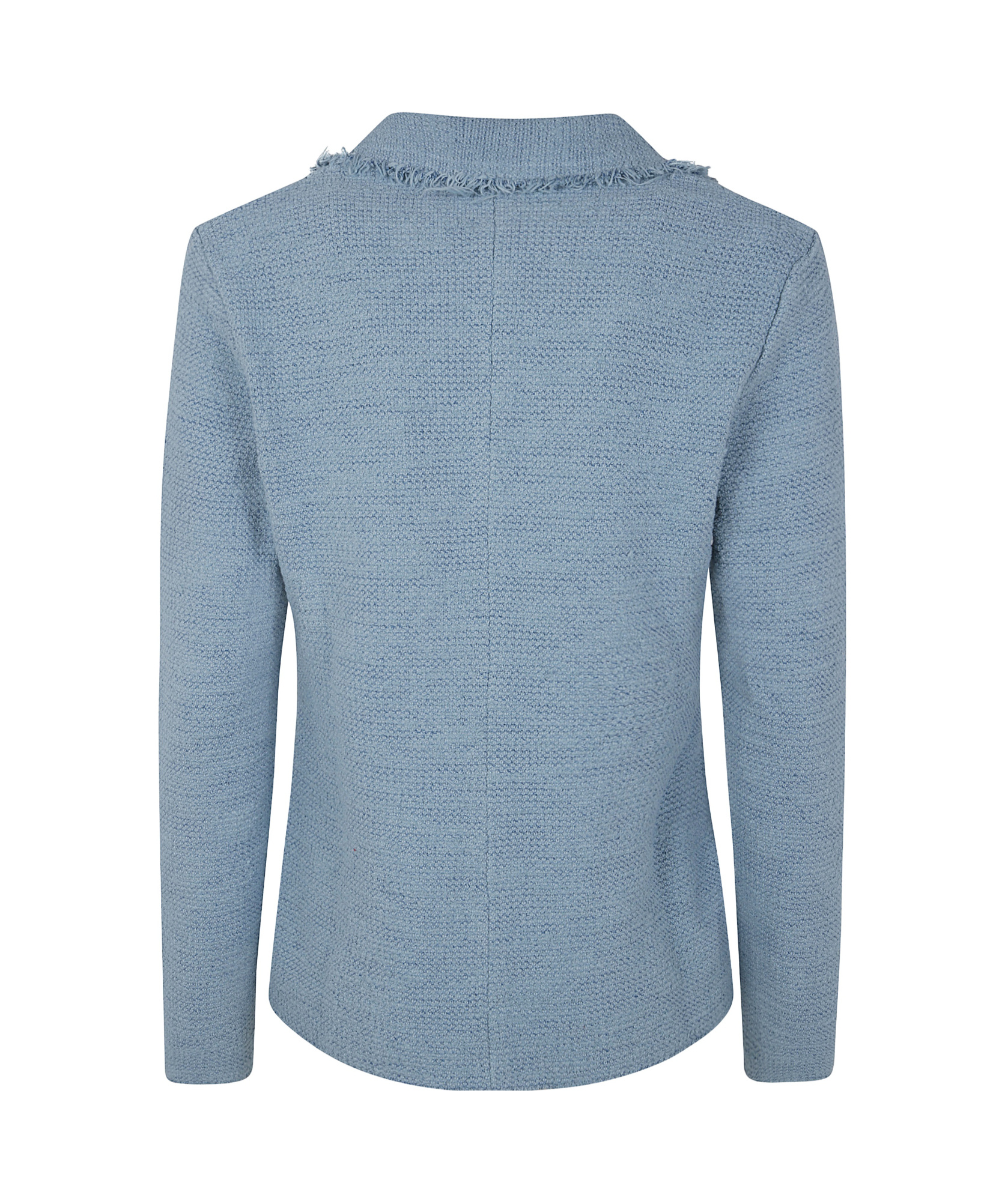 Baserange Double-breasted Casual Jacket In Blue