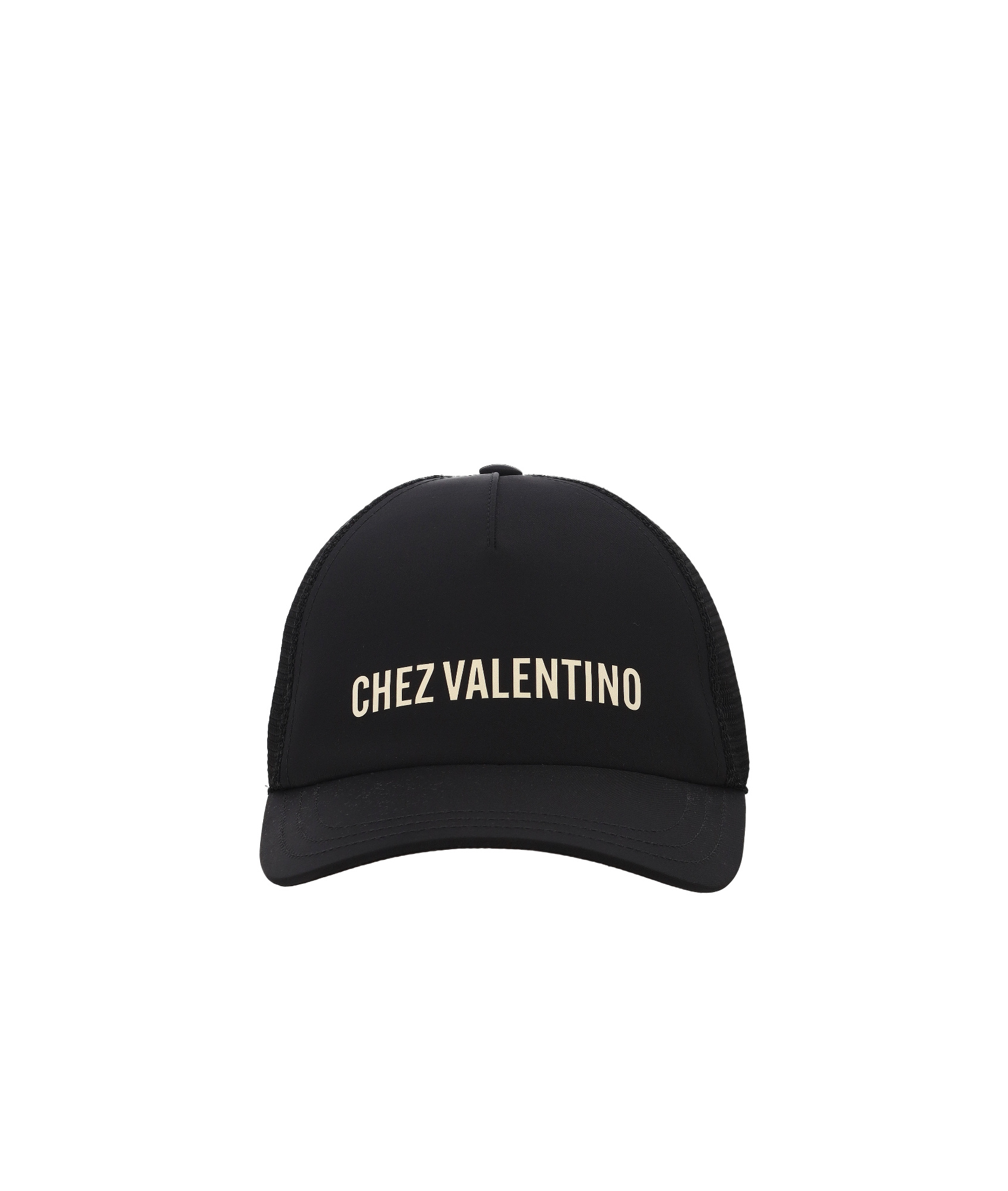 Valentino Garavani Logo Baseball Cap In Black