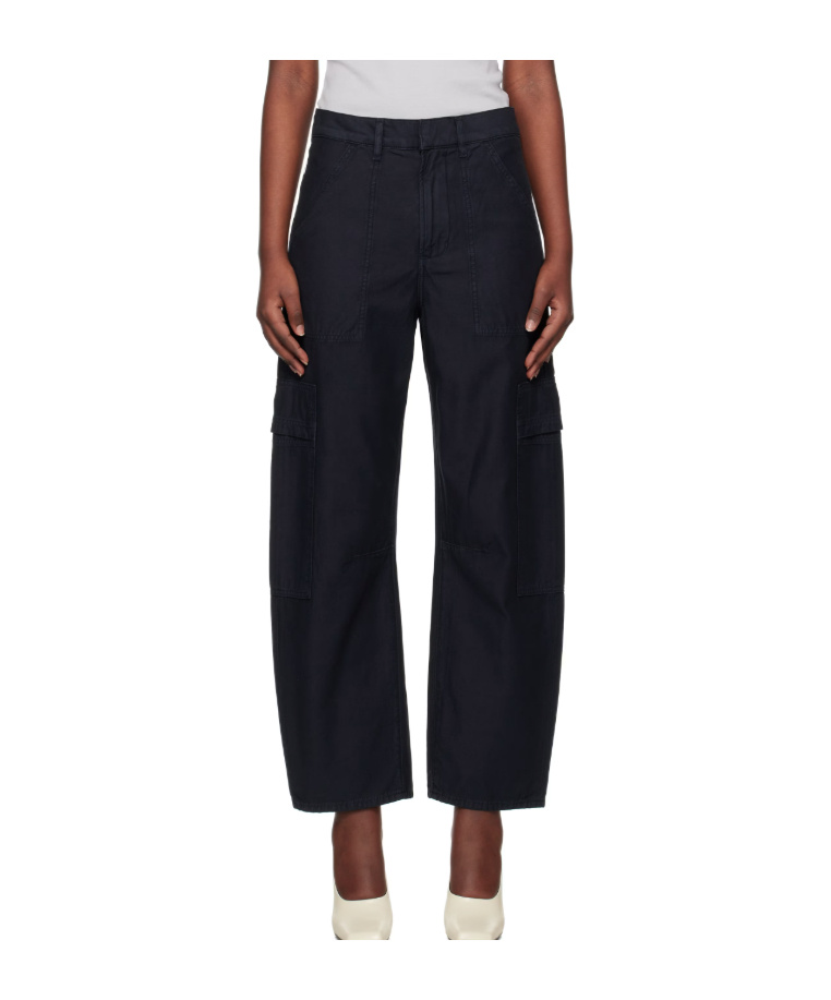 Citizen Of Humanity Belt Loop Casual Trousers In Blue