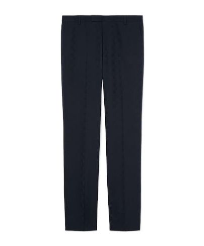 Gucci Long-sleeved Suit And Trouser Set In Black