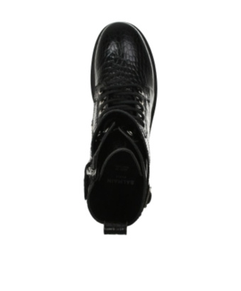 Balmain Laced Boots In Black