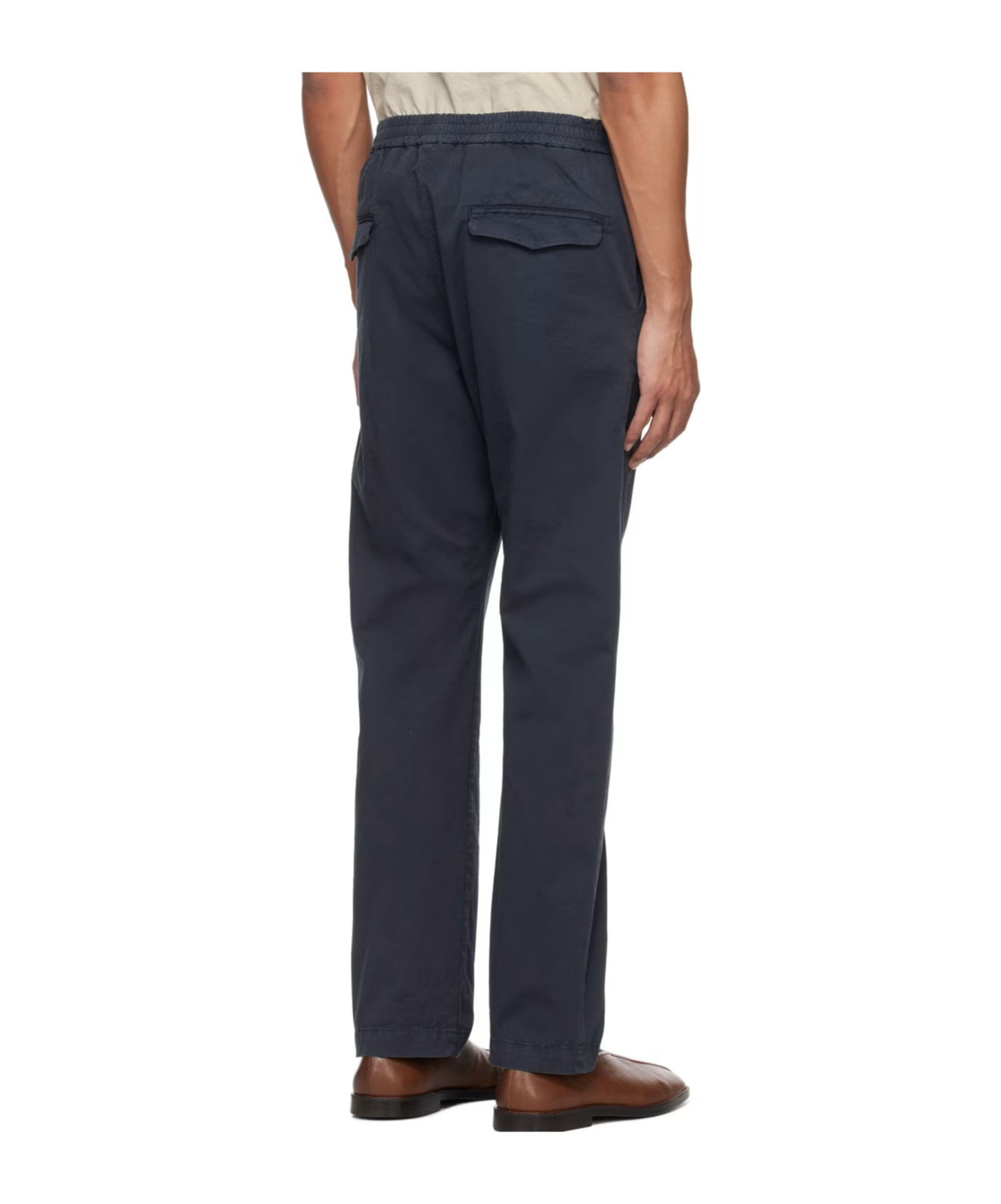 BARENA VENEZIA TOSADOR TREVO DRAWSTRING STRAIGHT TROUSERS 