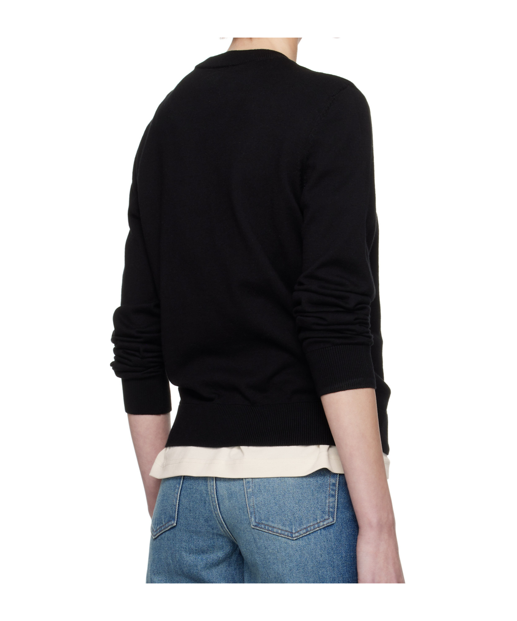 Apc Black Veronique Sweater In Black
