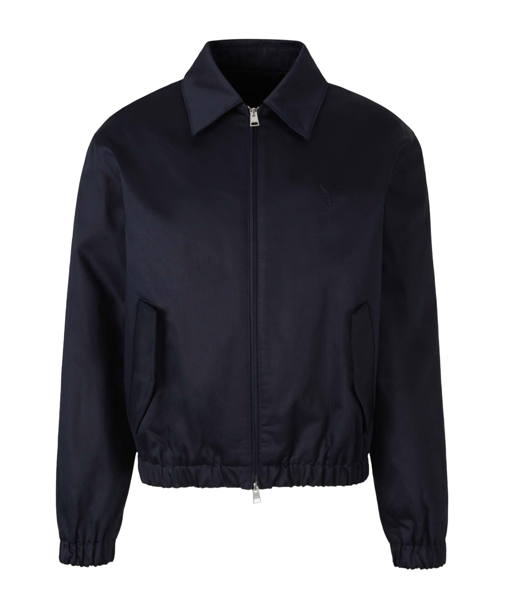 Ami Alexandre Mattiussi Long-sleeved Casual Jacket In Black