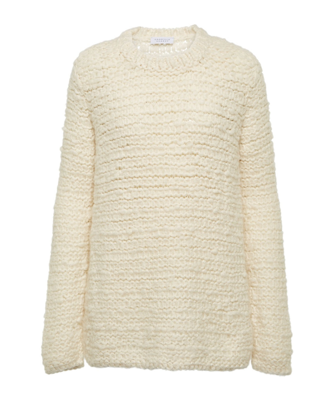 Gabriela Hearst Crew Neck Sweater In Neutral