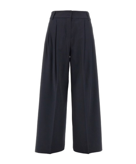 Max Mara Belt-loop Casual Pants In Black