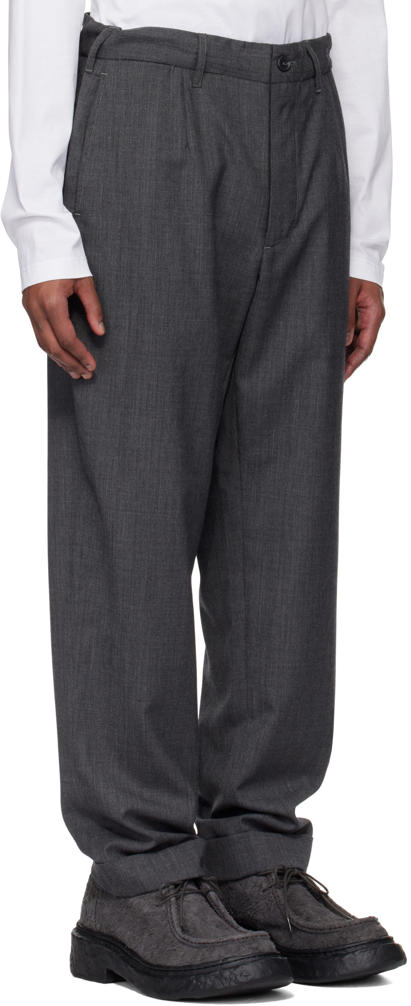 Engineered Garments Andover Casual Pants In Grey