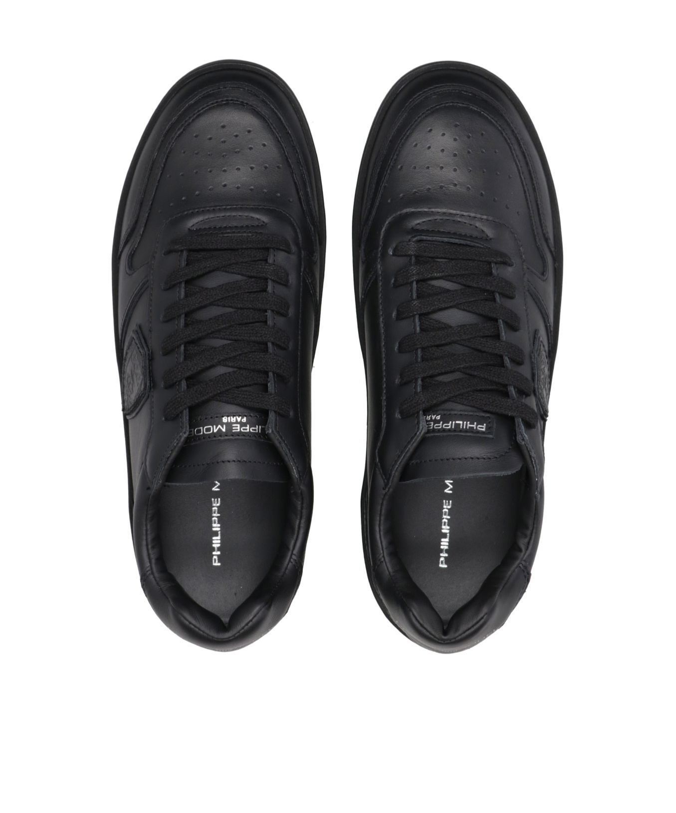 Philippe Model Nice Low-top Sneakers In Black