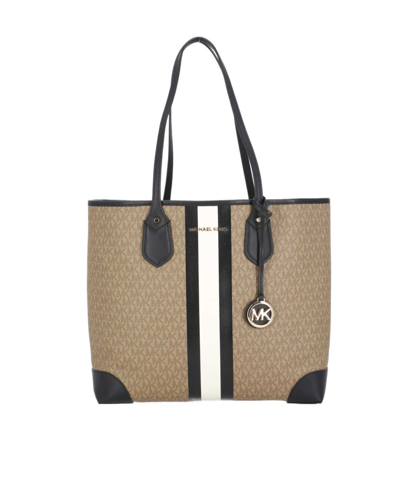 Shop Michael Michael Kors Eva Large Tote Bag In Nude
