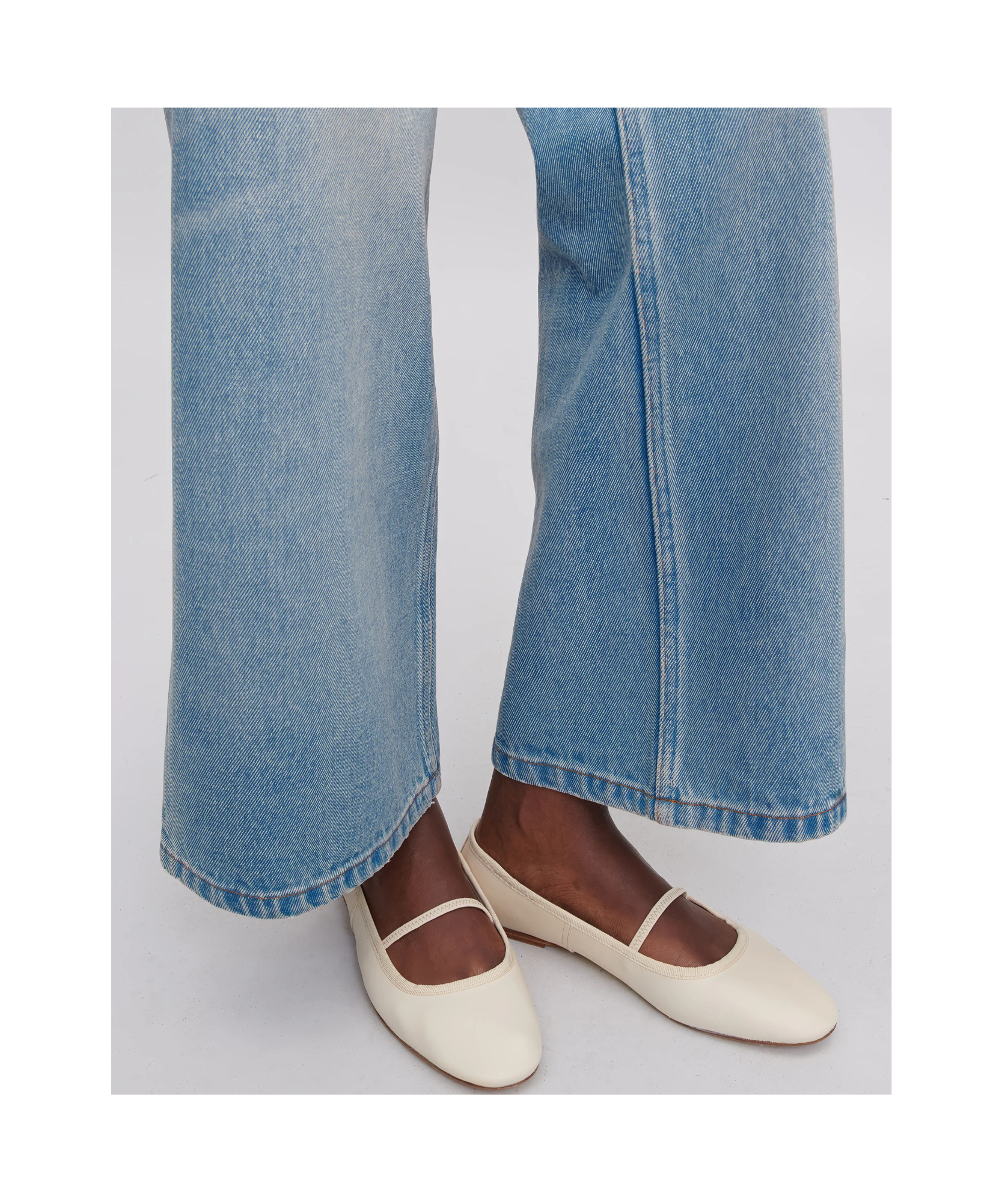 Apc Elisabeth Jeans In Blue