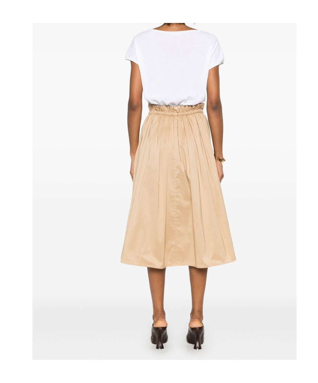 Fabiana Filippi Short Sleeve Dress In Black
