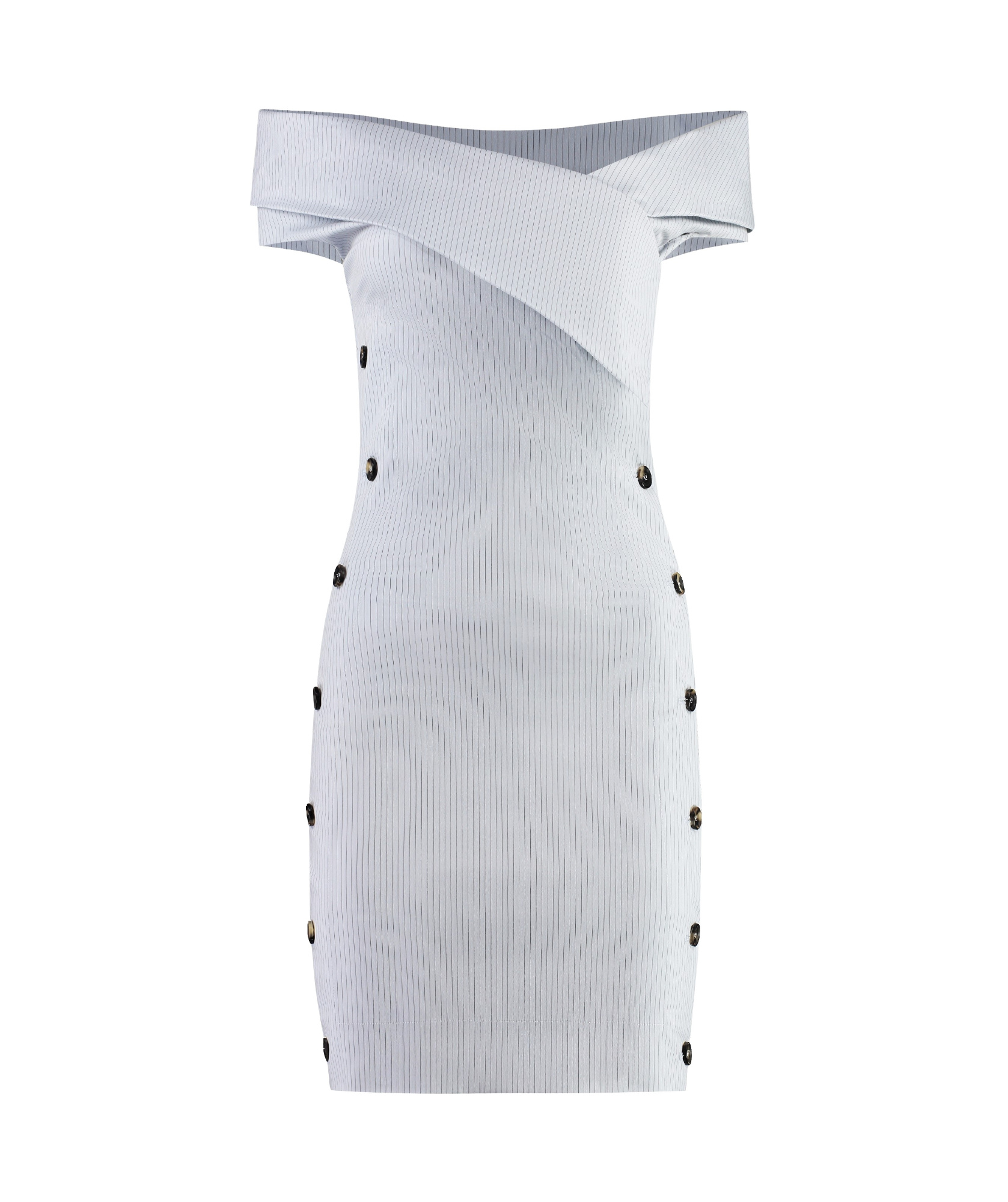 Philosophy Di Lorenzo Serafini Striped Mini Dress