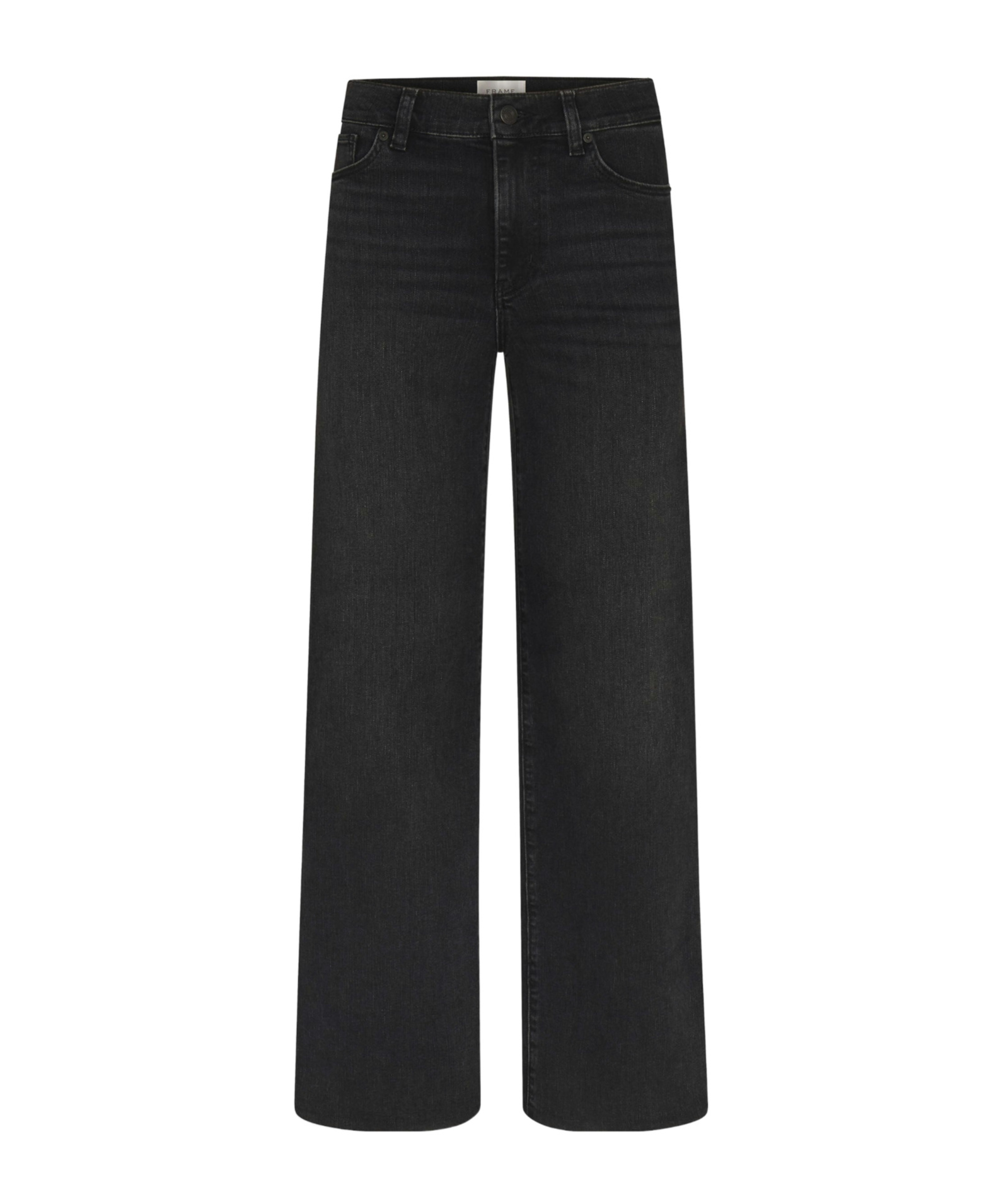 Frame Stretch-cotton Jeans In Black