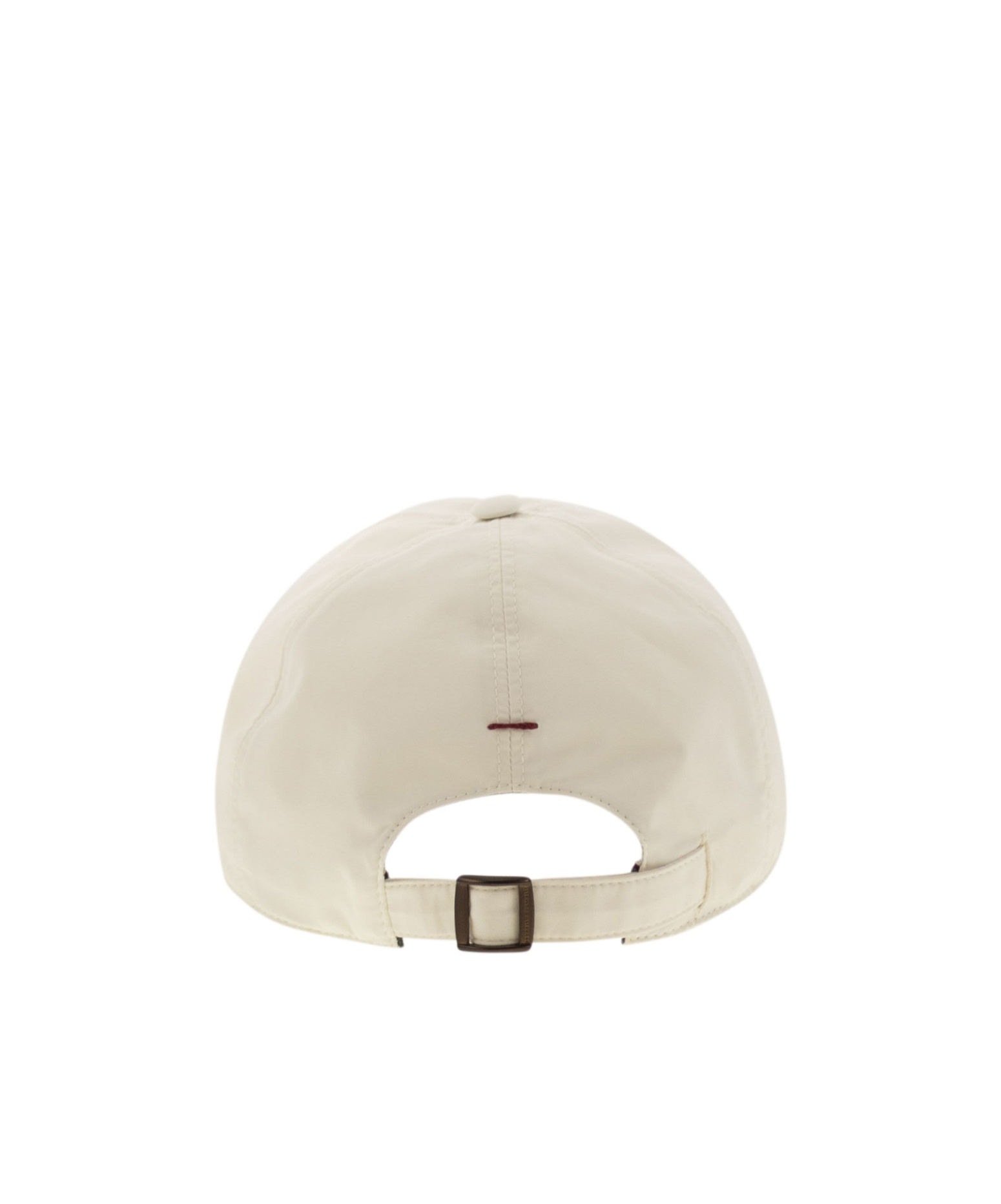 Brunello Cucinelli Men Water-repellent Microfibre Baseball Cap With Embroidered Logo