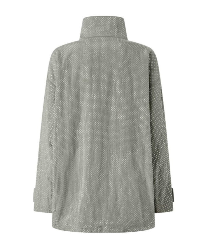 PINKO POLKA DOT-PRINT JACKET