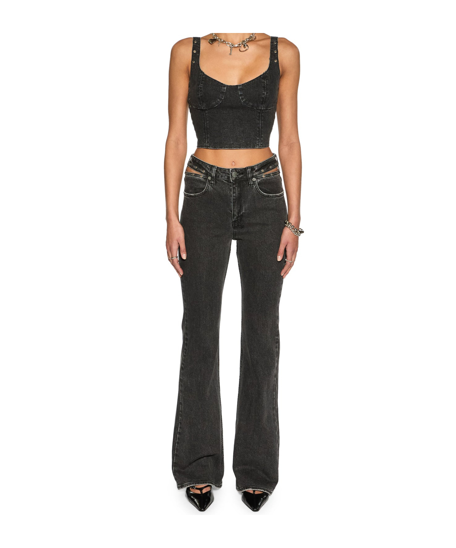 Ksubi Belt-loop Jeans In Black