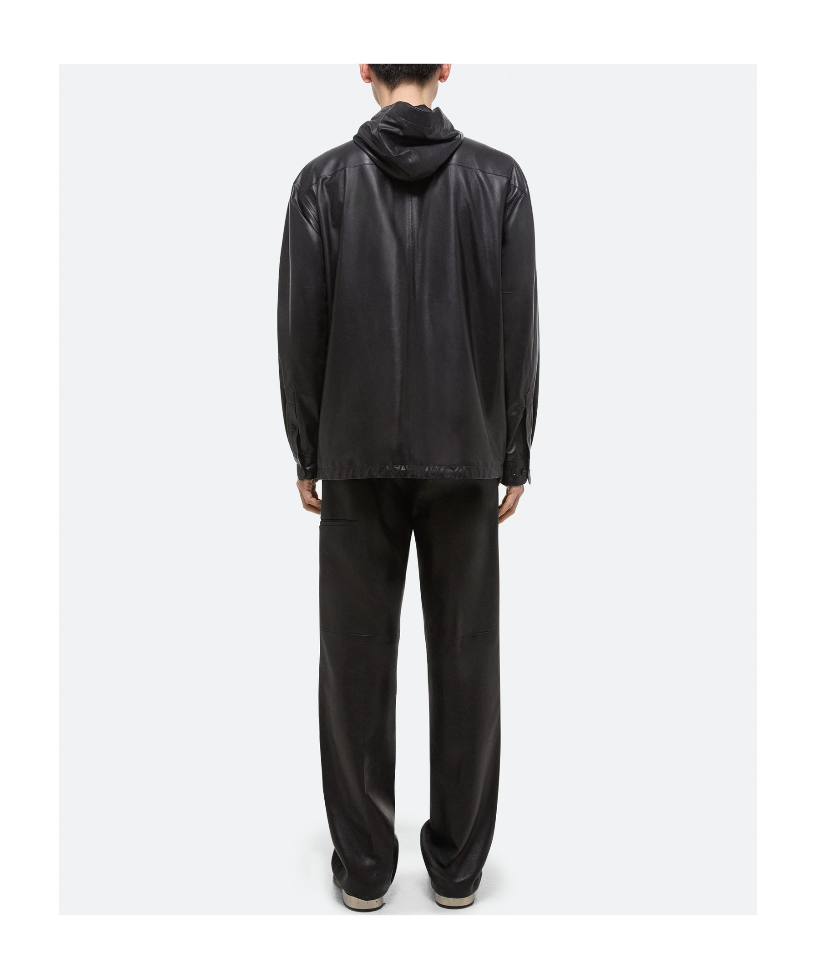 Helmut Lang Oversized Hooded Shirt