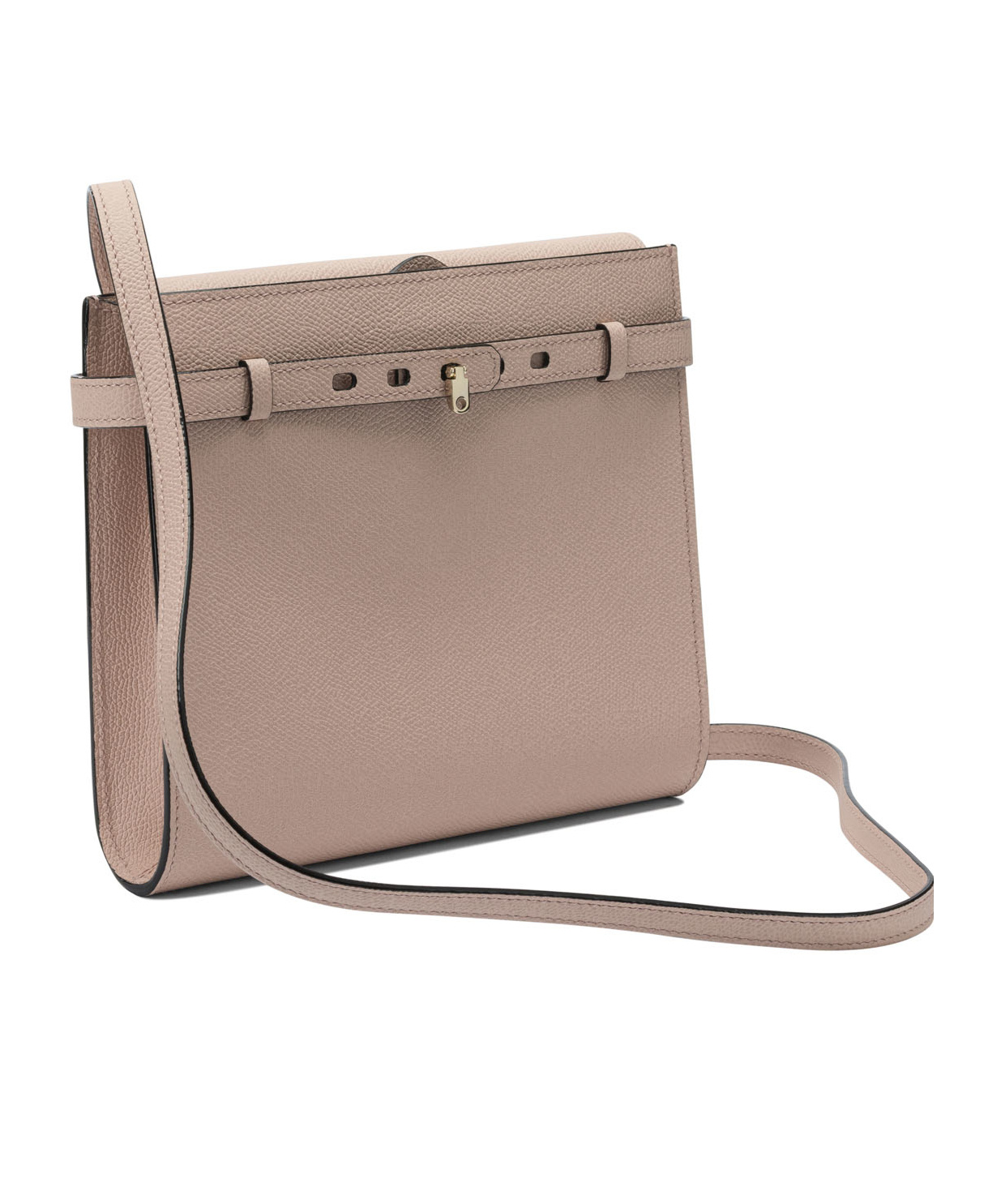 Valextra Versatile Crossbody Satchel Adjustable Strap In Neutral