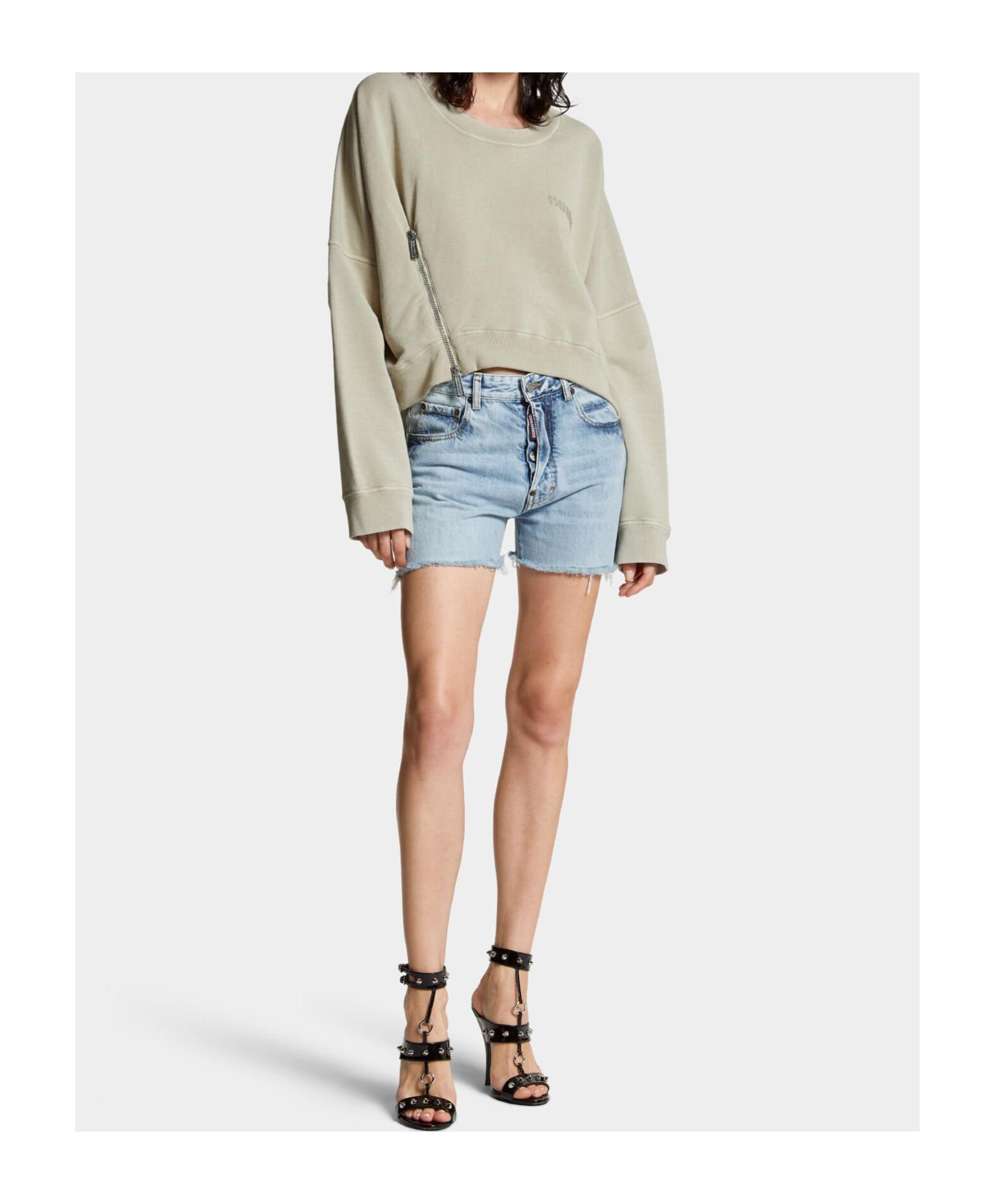 Dsquared2 642 Denim Shorts In Blue
