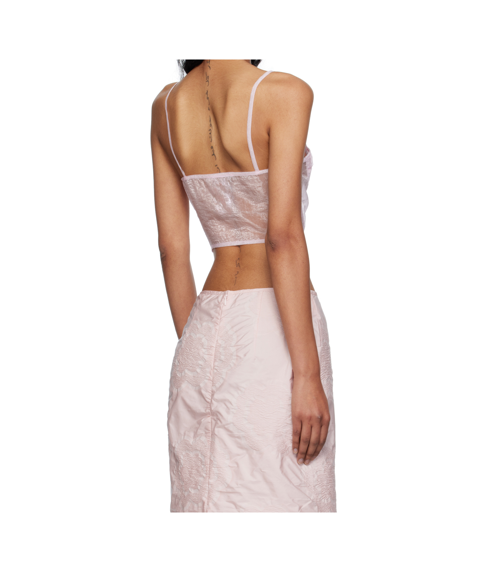 Cecilie Bahnsen Sleeveless Tops In Pink