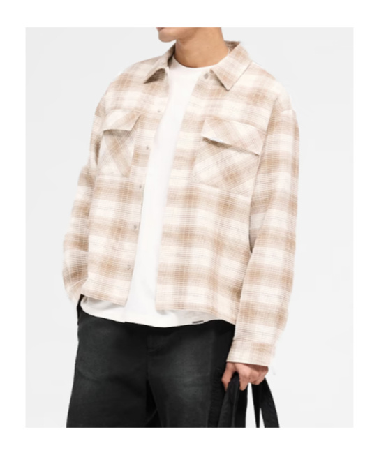 Represent Surchemise En Flanelle Waffle In Multi