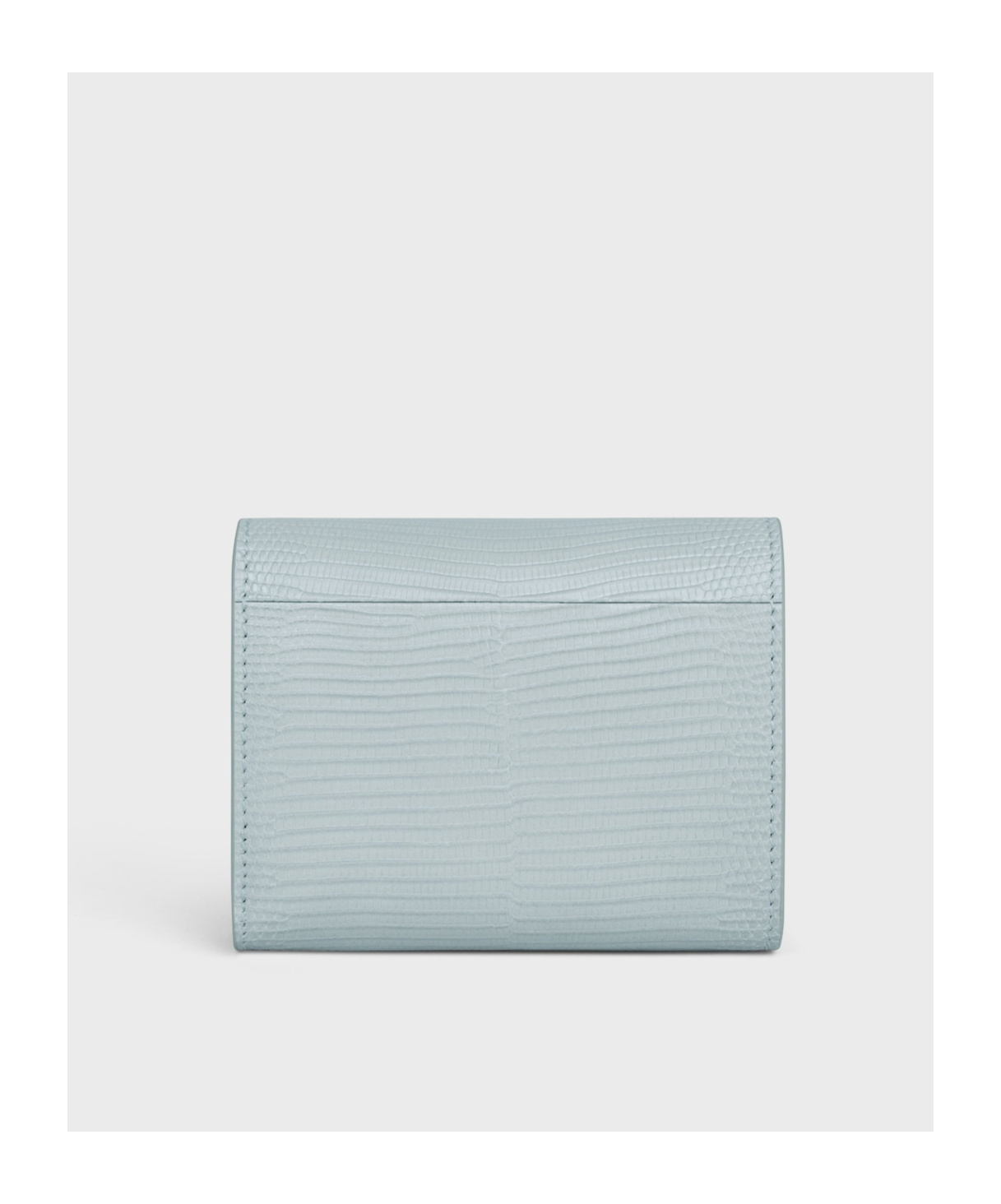 Celine Small Flip Wallet In Green
