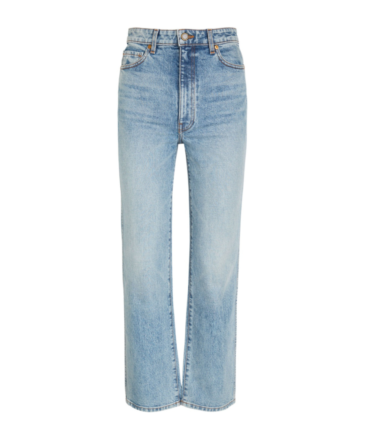 Khaite Straight Jeans In Blue