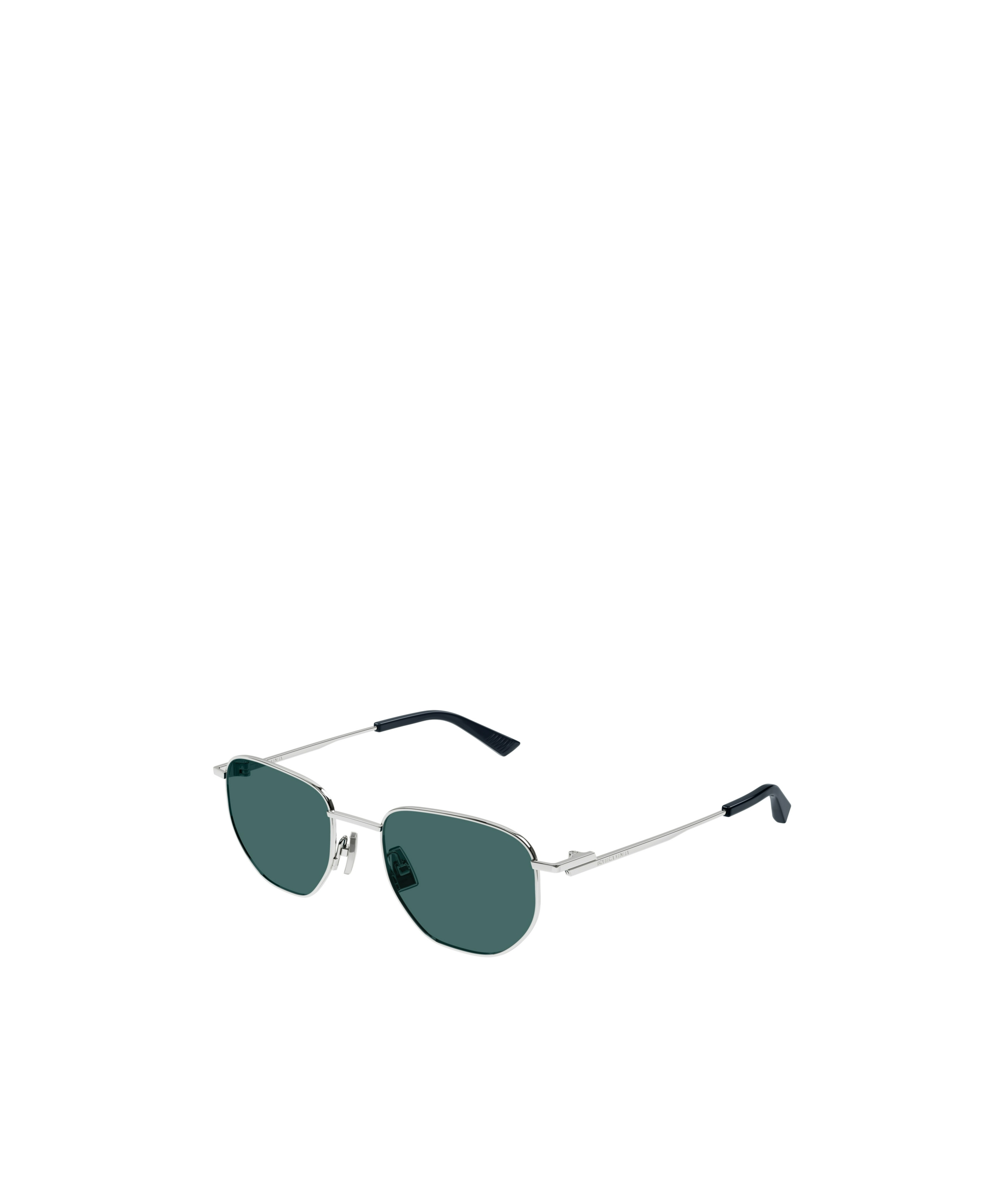 Bottega Veneta Logo Sunglasses In Green