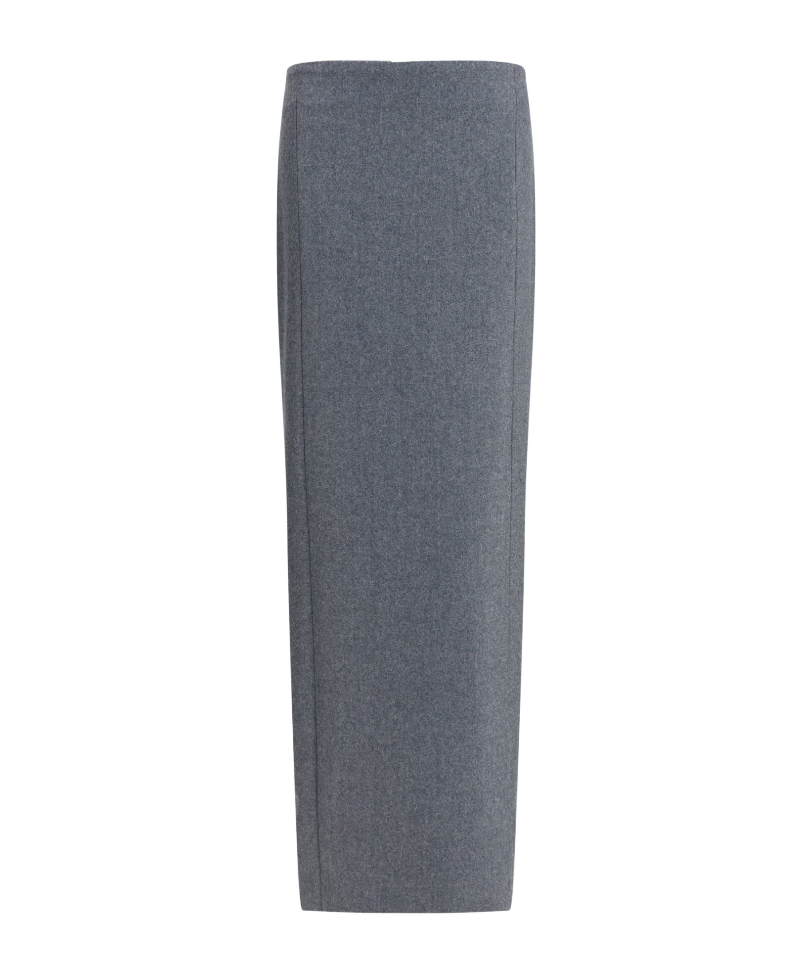 Thom Browne Grosgrain Loop Tab Pencil Skirt In Gray