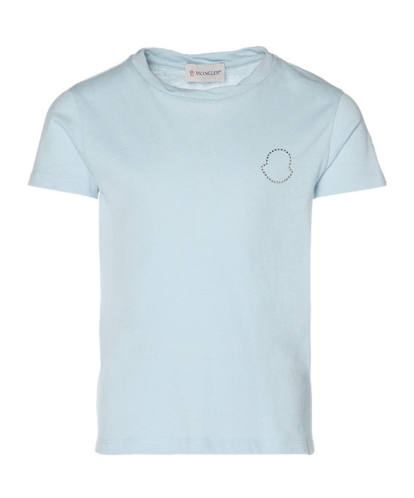 Moncler Short-sleeved T-shirt In Blue