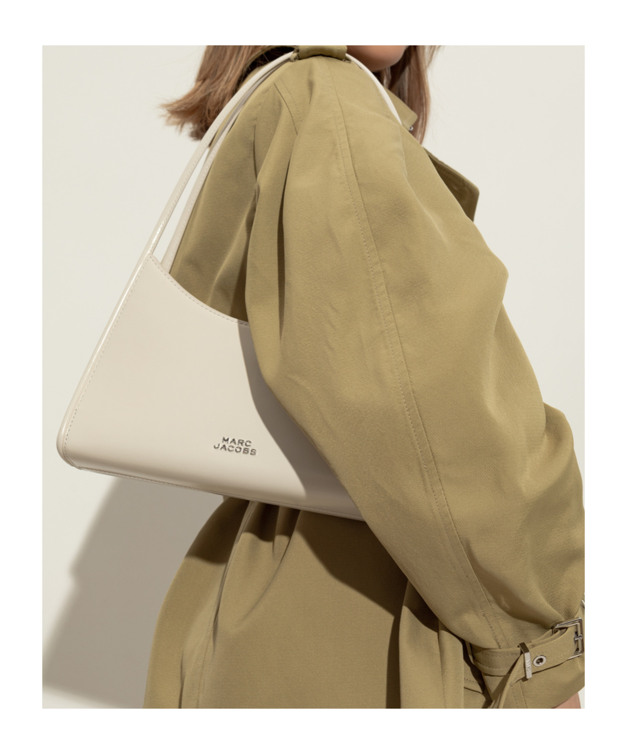 Marc Jacobs Glam Claw Clip Leather Crossbody Bag